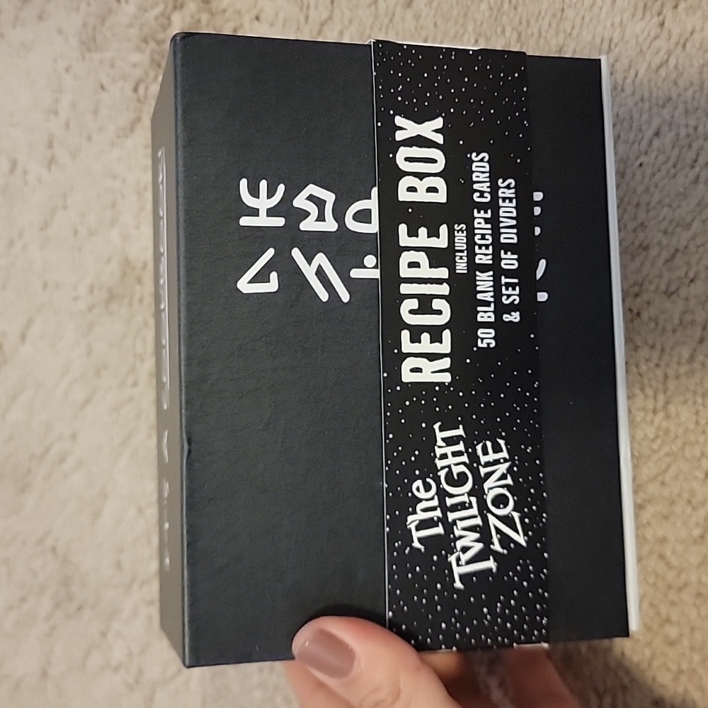 The Twilight Zone recipe box